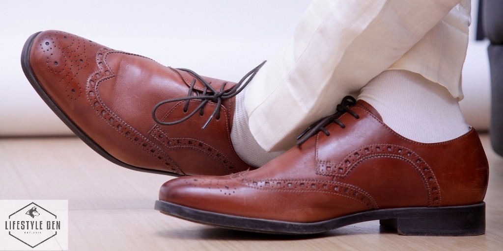 brown brogue shoes
